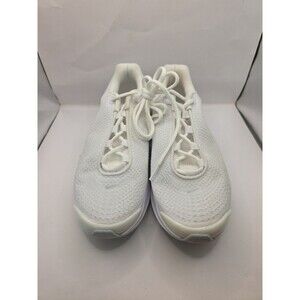 NIKE Air Max Dn White White Metallic Silver White Women's Size 9.5 No Box Clean
